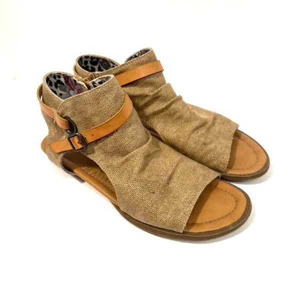 Lagenlook Blowfish Malibu Open Toe Sandals Size 8.5 - Picture 1 of 14